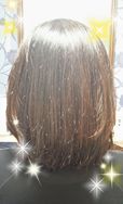 ヘアーマニキュアつるつるです｡